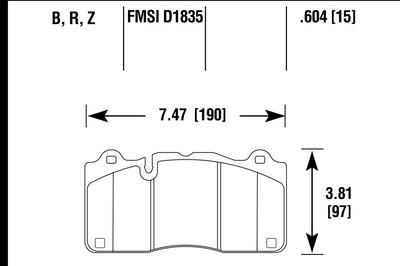 Hawk Performance Ceramic Brake Pads - Brakes Rotors &