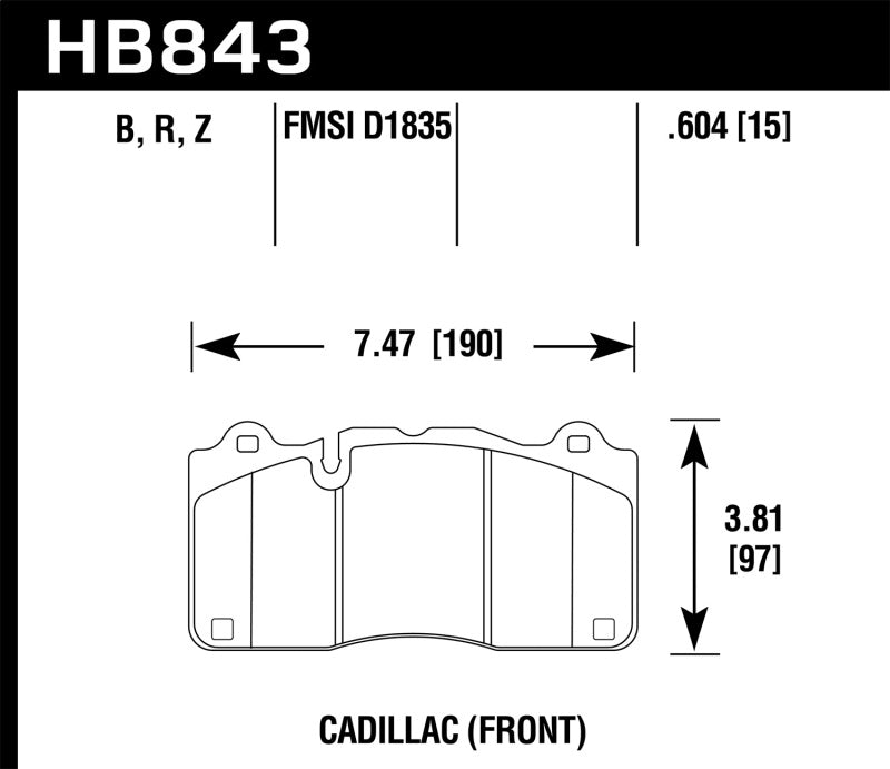 Hawk Performance Ceramic Brake Pads - Brakes Rotors &