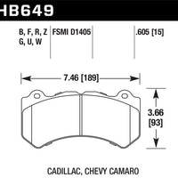 Hawk Performance Ceramic Street Brake Pads - Brakes Rotors &