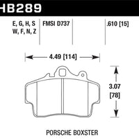 Hawk Performance Ceramic Street Brake Pads - Brakes Rotors &