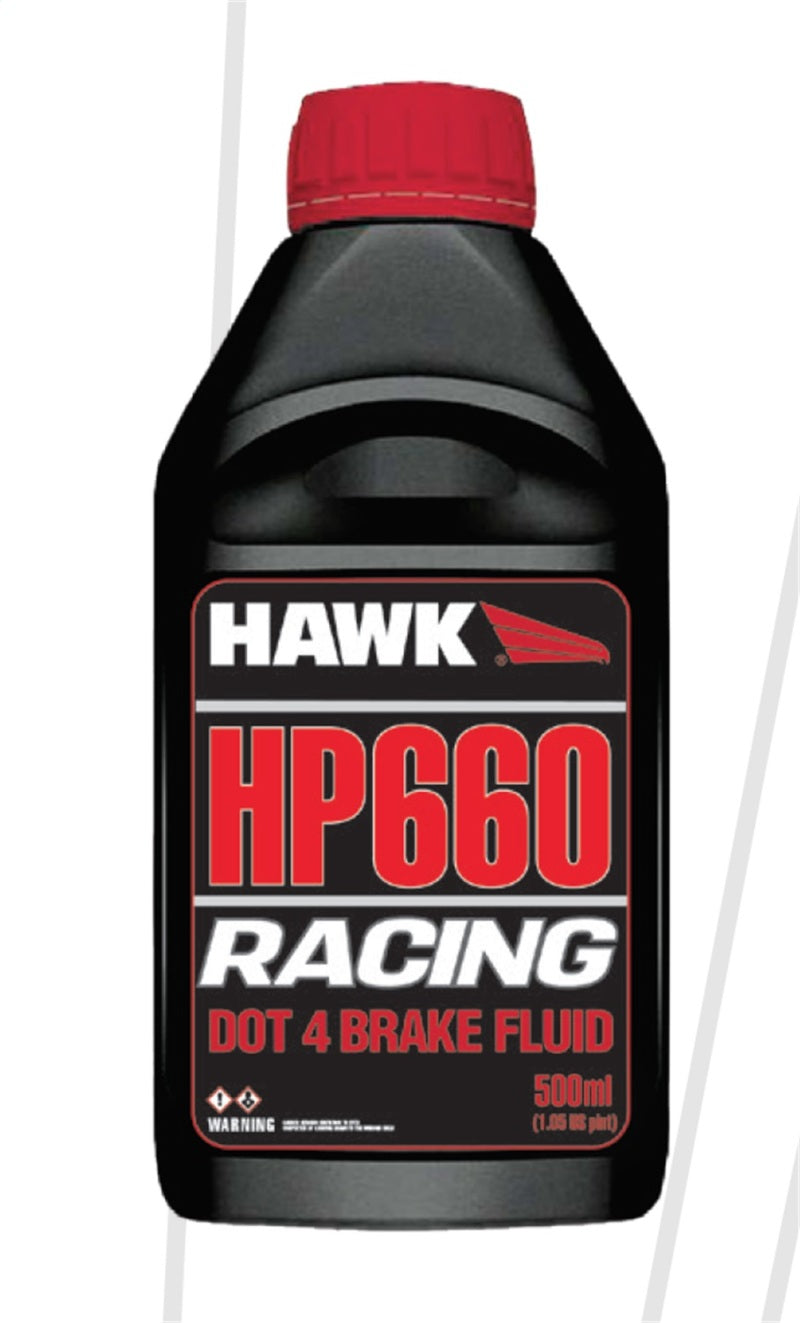 Hawk Performance Race DOT 4 Brake Fluid - 500ml Bottle - Brakes Rotors & Pads