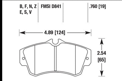 Hawk Performance SRT4 HP + Street Front Brake Pads - Brakes Rotors &
