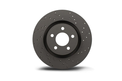 Hawk Performance Talon 1997 Acura Integra GS Drilled and Slotted Front Brake Rotor Set - Brakes Rotors & Pads