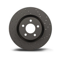 Hawk Performance Talon 2001 Ford Mustang GT Bullitt Drilled and Slotted Front Brake Rotor Set - Brakes Rotors & Pads