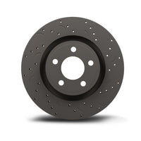 Hawk Performance Talon 2001 Ford Mustang GT Bullitt Drilled and Slotted Front Brake Rotor Set - Brakes Rotors & Pads