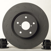 Hawk Performance Talon 2005 Saab 9-2X Aero Slotted-Only Front Brake Rotor Set - Brakes Rotors & Pads