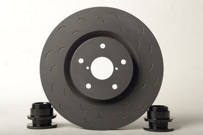 Hawk Performance Talon 2005 Saab 9-2X Aero Slotted-Only Front Brake Rotor Set - Brakes Rotors & Pads