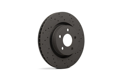Hawk Performance Talon 2006 Lexus IS250 Drilled and Slotted Rear Brake Rotor Set - Brakes Rotors & Pads