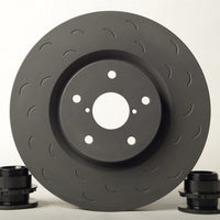 Hawk Performance Talon 2009 Dodge Ram 2500 Slotted-Only Front Brake Rotor Set - Brakes Rotors & Pads