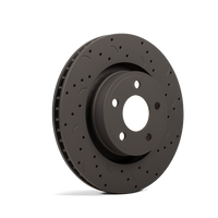 Hawk Performance Talon 2016 Toyota Land Cruiser Drilled and Slotted Front Brake Rotor Set - Brakes Rotors & Pads
