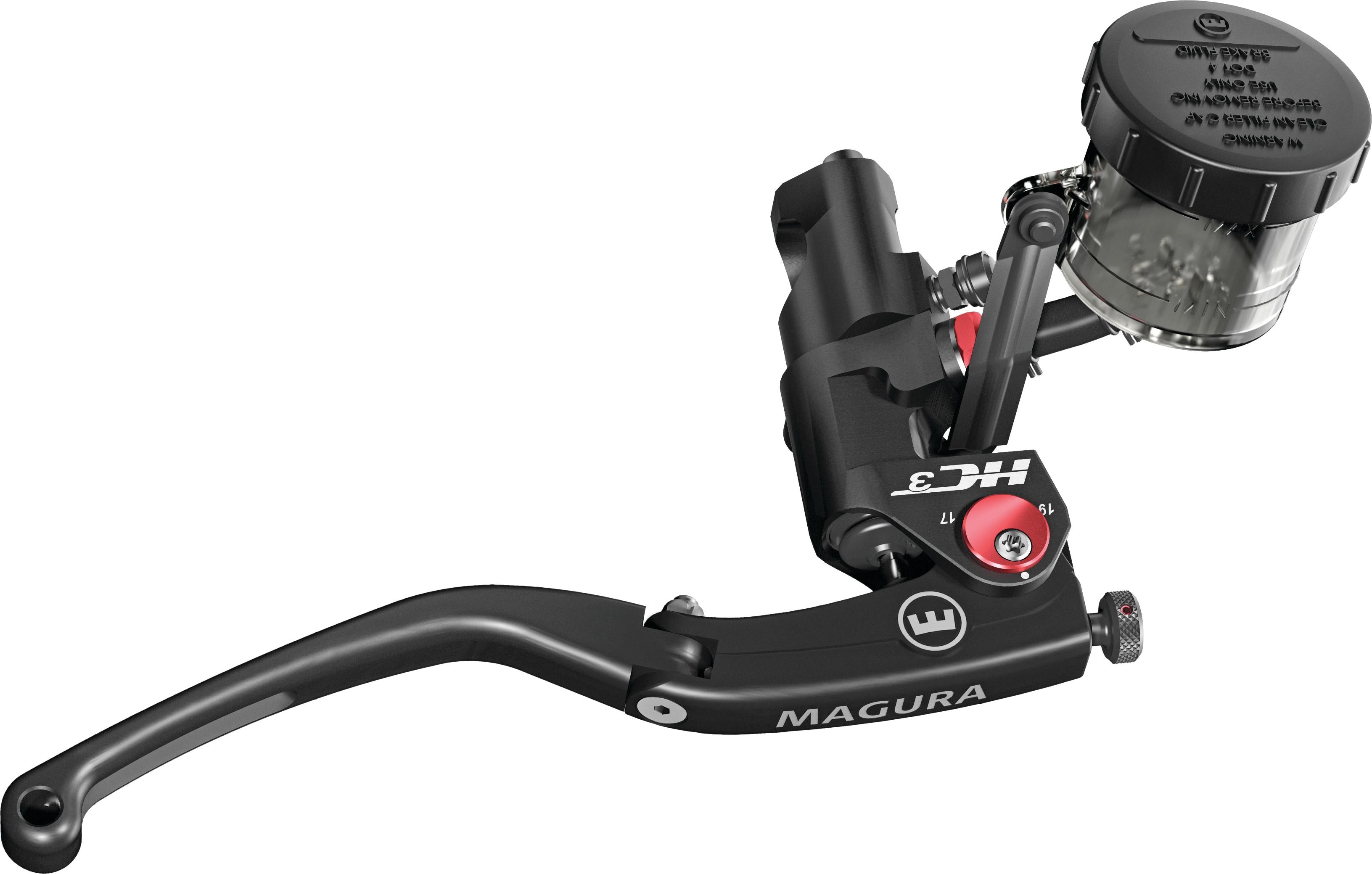 Magura Hc3 Radial M/c Rh Dot W/res Black - Street Collection