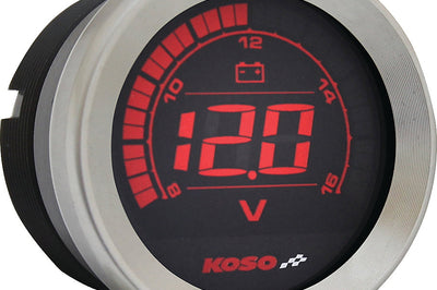 Koso Hd-02 Series Gauge Kit Black Bezel Oil Temp - Harddrive Products
