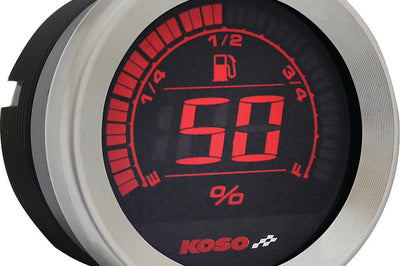 Koso Hd-02 Series Gauge Kit Black Bezel Oil Temp - Harddrive Products