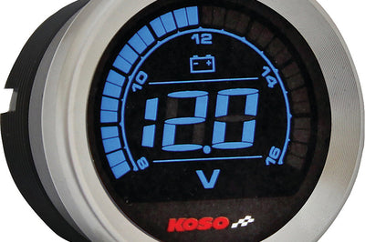 Koso Hd-02 Series Gauge Kit Black Bezel Oil Temp - Harddrive Products