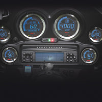 Koso Hd-02 Series Gauge Kit Black Bezel Oil Temp - Silver - Harddrive Products