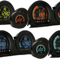 Koso Hd-03 Series Gauge `14-23 Flh Flt