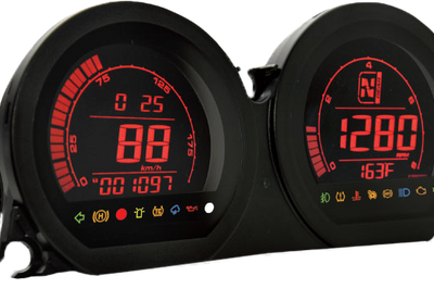 Koso Hd-03 Series Gauge `14-23 Flh Flt