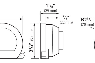 Koso Hd-03 Series Gauge `14-23 Flh Flt