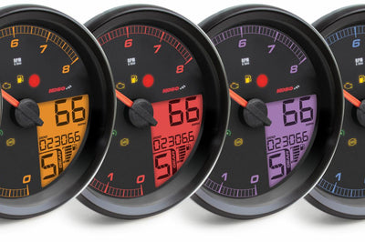 Koso Hd-05 4.5’’ Gauge Black Bezel `04-17fxd 04-10fxst 04-13flhr - Harddrive Products