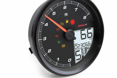 Koso Hd-05 4.5’’ Gauge Black Bezel `04-17fxd 04-10fxst 04-13flhr - Harddrive Products