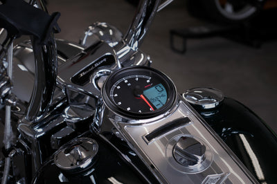 Koso Hd-05 4.5’’ Gauge Black Bezel `04-17fxd 04-10fxst 04-13flhr - Harddrive Products