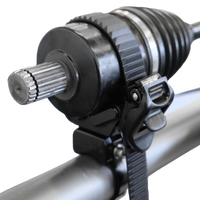 Axia Hd All Purpose Mount 1.5’’-4.0’’- Silver - Black - Atv Performance Products