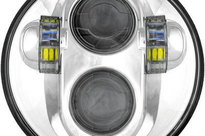 Cyron Headlight 5.75’’ Chrome - Harddrive Products