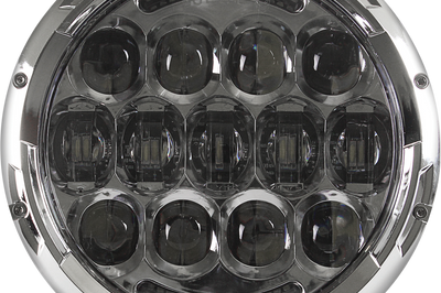 Cyron Headlight 7’’ Chrome - Harddrive Products