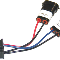 Namz Custom Cycle Headlight Adaptor Pigtail W/mating H9/h11 To H4 Conn - Harddrive Products