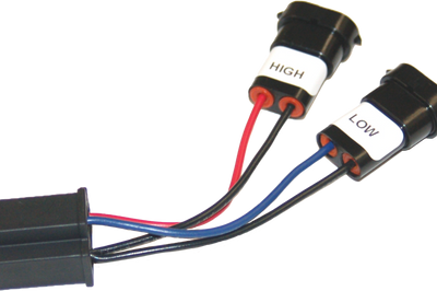 Namz Custom Cycle Headlight Adaptor Pigtail W/mating H9/h11 To H4 Conn - Harddrive Products