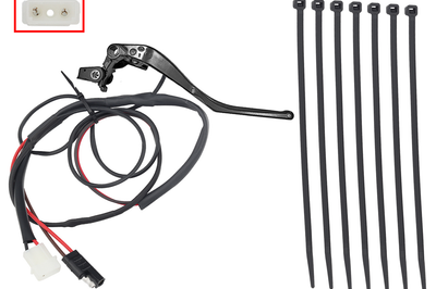 Sp1 Heated Brake Lever Ac/pol/yam - Snowmobile Collection