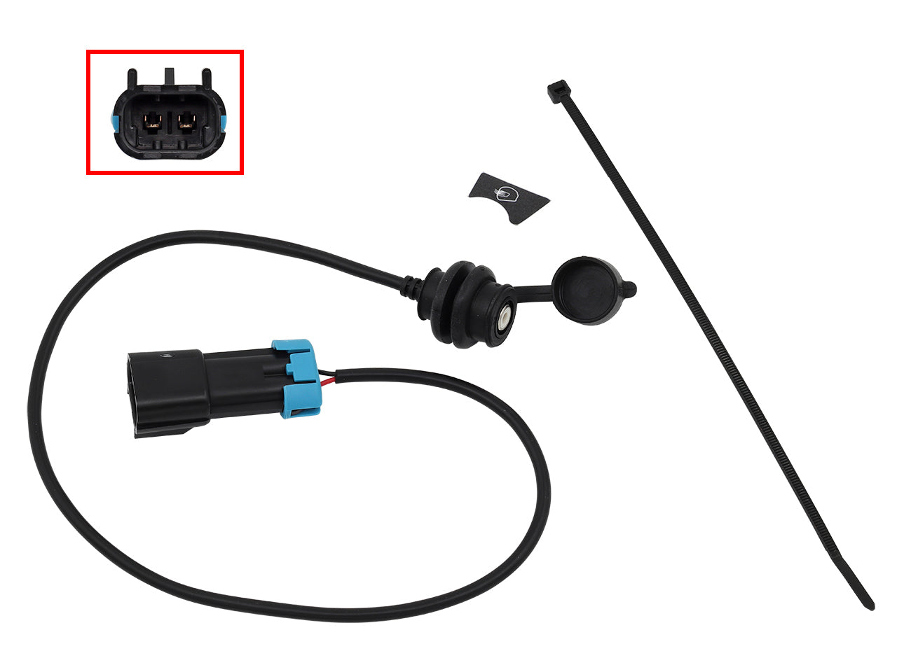 Sp1 Heated Visor Plug Kit - Snowmobile Collection