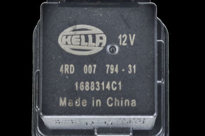 Hella 12V 20/40 Amp SPDT RES Relay with Weatherproof Bracket - Single - Lights