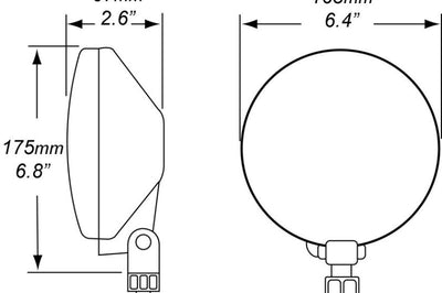 Hella 12V H3 ECE Fog Lamp - Lights