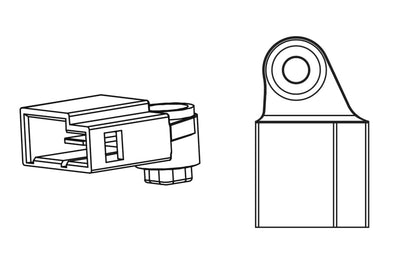 Hella 12V Twin Trumpet Horn Kit with Bracket - Toyota - Exterior Styling