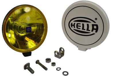 Hella 500 Series ECE 6.4in 55W Round Driving Beam Amber Light - Lights
