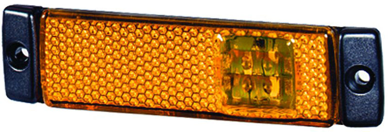 Hella 8645 Series 12V Amber Side Marker Lamp - Lights
