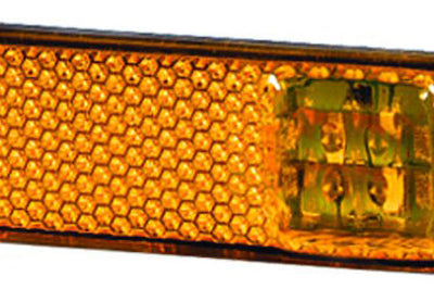 Hella 8645 Series 12V Amber Side Marker Lamp - Lights
