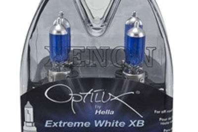 Hella 9006 12V 55W Xen White Bulb (Pair) - Lights