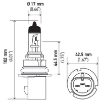 Hella 9007 HB5 12V 65/55W Halogen Bulb PX29t - Lights