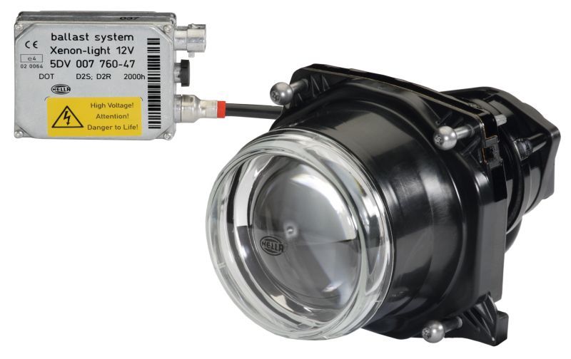 Hella 90MM Bi-Xenon High/Low Beam Module Head Lamp - Lights