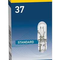 Hella Bulb 37 12V 1.3W W2X4.6d T1.75 (Min. Order QTY 10) - Lights