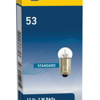 Hella Bulb 53 12V 2W 1CP BA9s G3.5 - Lights