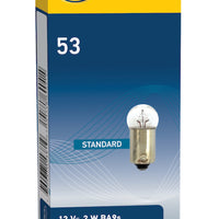 Hella Bulb 53 12V 2W 1CP BA9s G3.5 - Lights