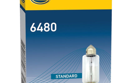 Hella Bulb 6480 24V 18W SV8.5-8 T4.625 15x43mm - Lights