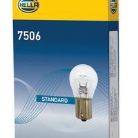 Hella Bulb 7506 12V 21W BA15s S8 - Lights