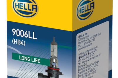 Hella Bulb 9006/HB4 12V 55W P22d T4 LONGLIFE - Lights