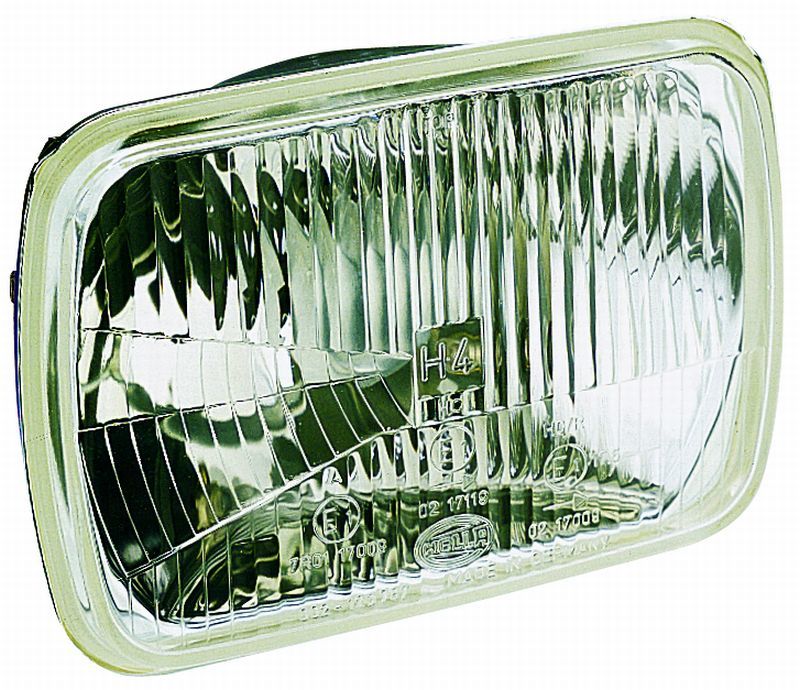 Hella E-Code 5in x 7in H4 Conversion Headlamp Kit - Lights