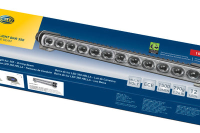 Hella Led Light Bar 350 / 14in Driving Beam - Clear - Lights