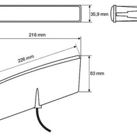 Hella LEDayLine Daytime Running Light Kit - Lights